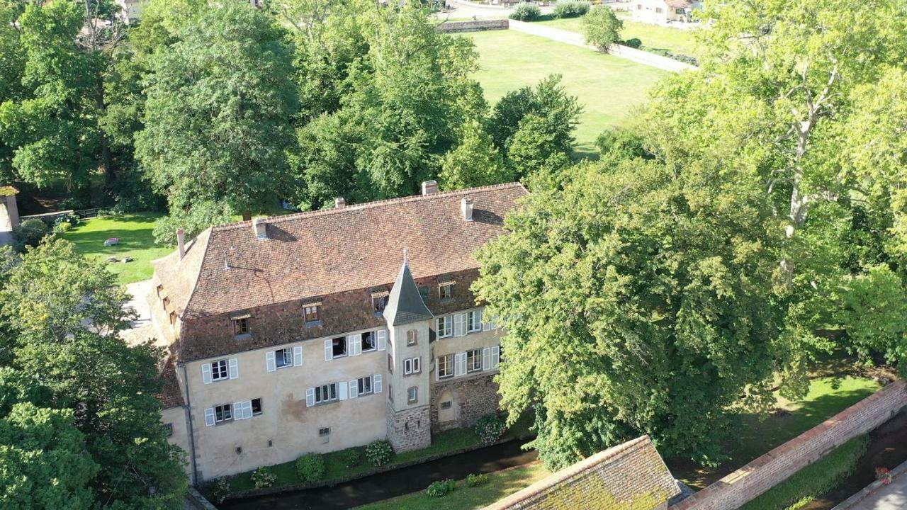 Chambres D'Hotes Chateau De Grunstein Stotzheim Buitenkant foto